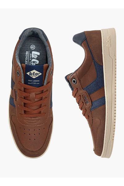 Lee Cooper Men's Panelled Lace-Up Ankle Sneakers