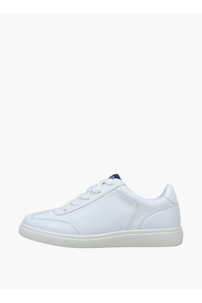 GAP Girls' Stitch Detail Sneakers with Lace-Up Closure - SEATTLE