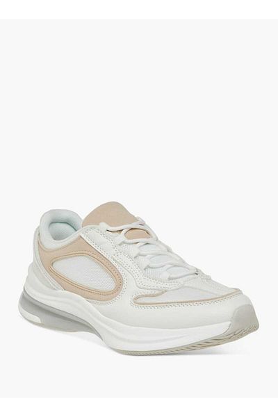 Missy Panelled Sneakers with Lace-Up Closure
