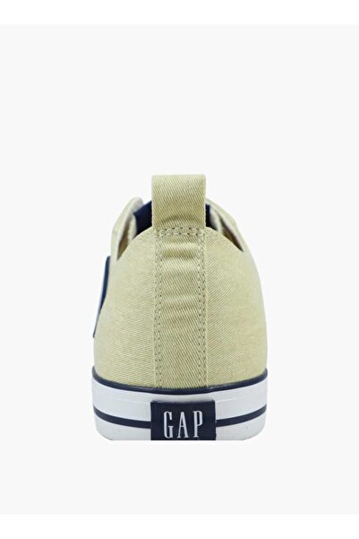 GAP Men's Logo Detail Lace-Up Sneakers with Pull Tabs - HOUSTON II