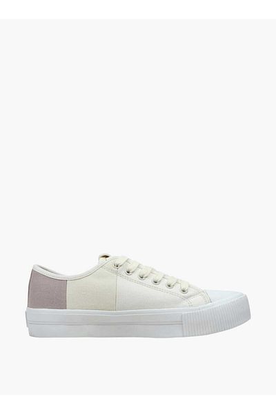 GAP Girls' Colourblock Sneakers with Lace-Up Closure - BALTIMORE