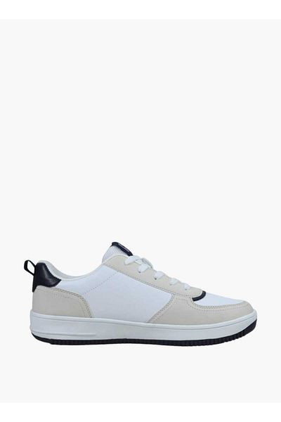 GAP GAP Men's Panelled Sneakers with Lace-Up Closure - BOSTON III
