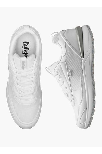 Lee Cooper Lee Cooper Men's Panelled Sneakers with Lace-Up Closure