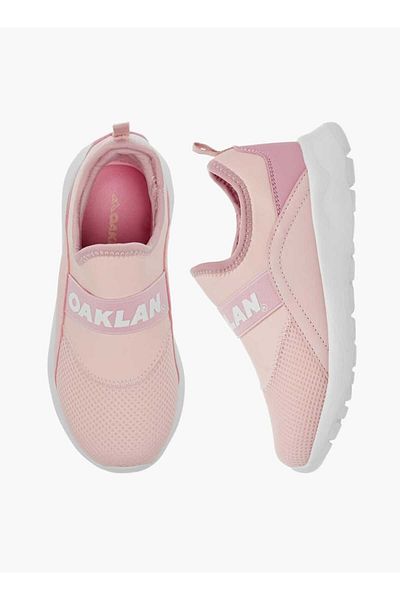 Oaklan by Shoexpress Logo Detail Slip-On Sneakers with Pull Tabs