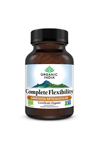 Organic India Пълна гъвкавост, Здраве на ставите, 60 вегетариански капсули