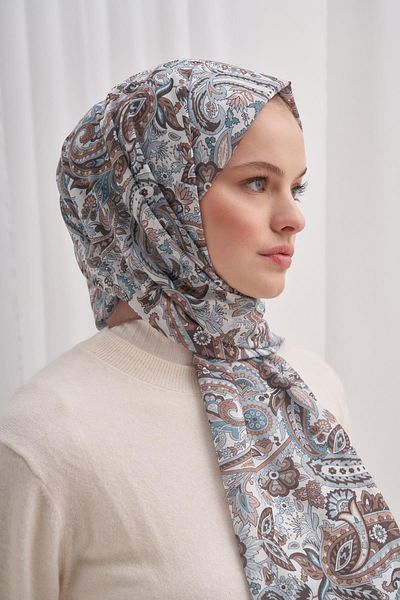 carell Nilla Nair Mink - Cotton Shawl