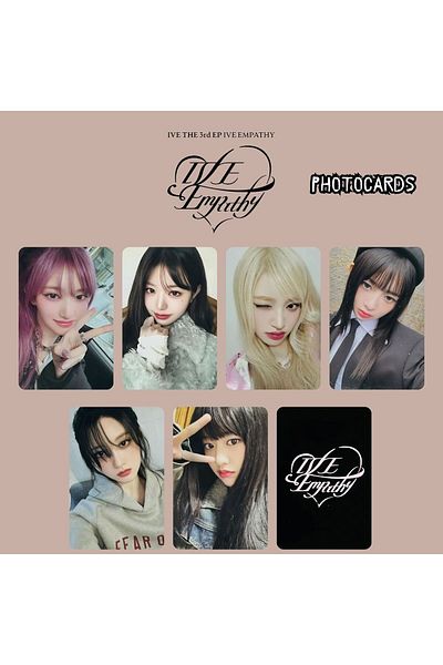 Kpop Dünyasi "Empathy" Photocard Set and Us Version