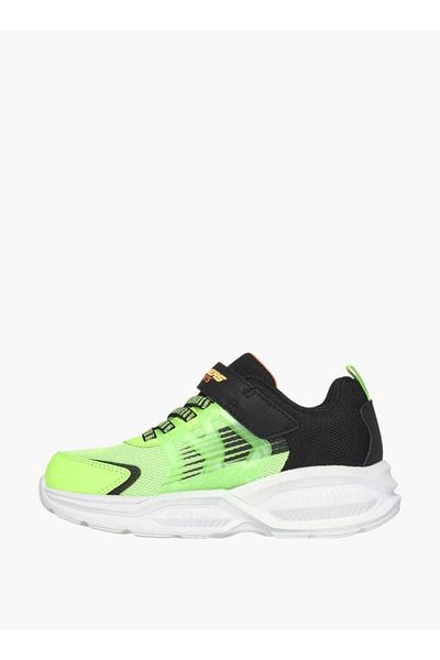 SKECHERS Boys' Logo Detail Light-Up Sneakers with Hook and Loop Closure - PRISMATRONS