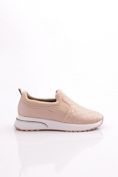 DGN Pantofi de damă cu model Argyle, bej, alb 51135105