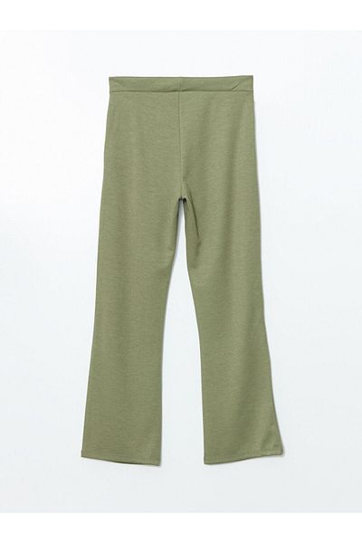 LC Waikiki Lcwaikiki Classic Green Women's Sweatpants with Elastic Waist