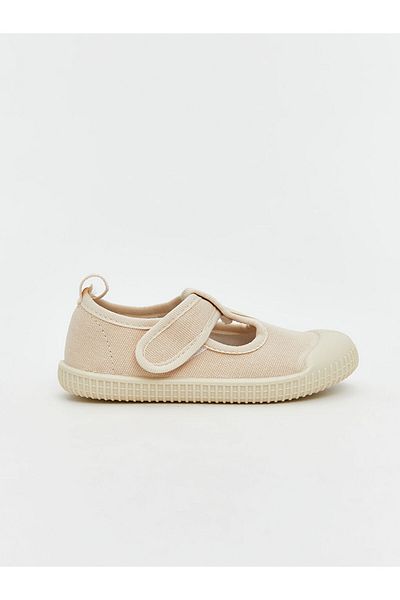LC Waikiki Beige Velcro Baby Boy First Step Shoes