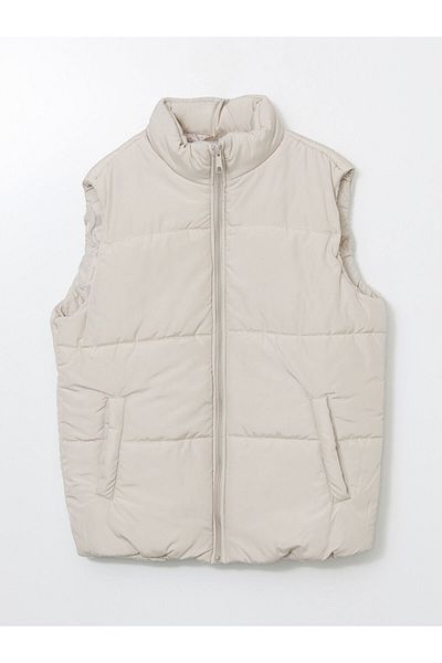 LC Waikiki Standard Mold Stand Collar Men's Puffer Vest