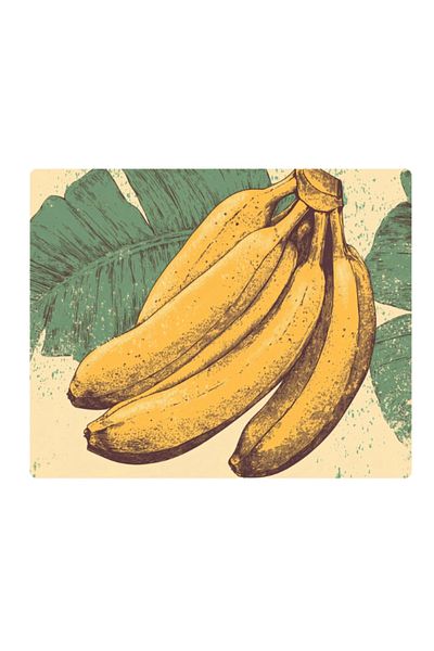 lili hediyelik Banana Printed Mousepad 17.5X21.5 cm