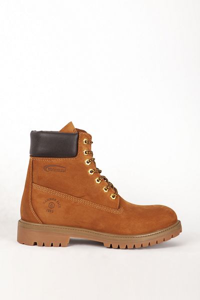 Hammer Jack Men's Waterproff Lace-Up Casual Boots Real Nubuck Leather Hj 1101m Cinnamon