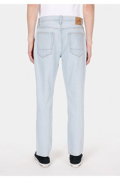 Colin's 067 Pantaloni de jeans albaștri pentru bărbați, cu talie medie, cu picior micșorabil