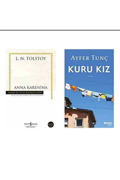 TÜRKİYE İŞ BANKASI KÜLTÜR YAYINLARI Anna Karenina - Lev Nikolayeviç Tolstoy K...