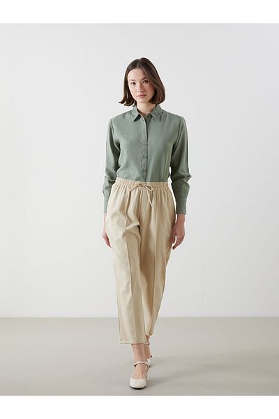 LC Waikiki New Season Women's Elastic Waist Trousers - S5M965Z8