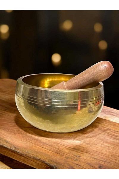 The Magıc of Healıng Handmade Tibetan Bell, Meditation Sound Bell (11cm)