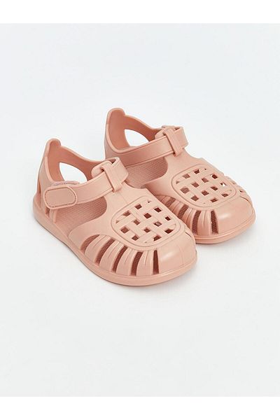 LC Waikiki Σανδάλια παραλίας για κοριτσάκια LCW STEPS Velcro