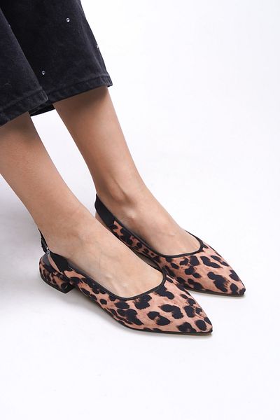 Riccon Γυναικεία παπούτσια με τακούνι Athstele Leopard - 0012400