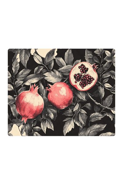 lili hediyelik Pomegranates Printed Mousepad 17,5X21,5 cm