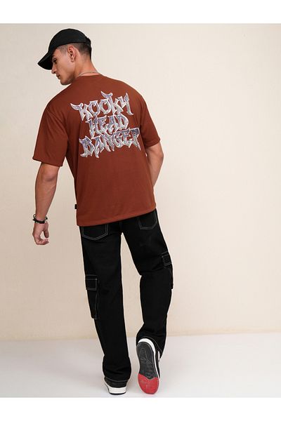 Highlander By Styli Graphic Print Round Neck Regular Fit T-Shirt