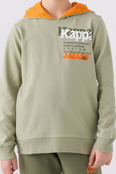 Kappa Kappa Boy's Sweatshirt 5-16 Years - Tea Green