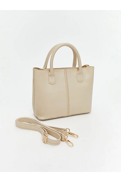 LC Waikiki LCW ACCESSORIES Geantă de umăr de damă cu curea detașabilă bej