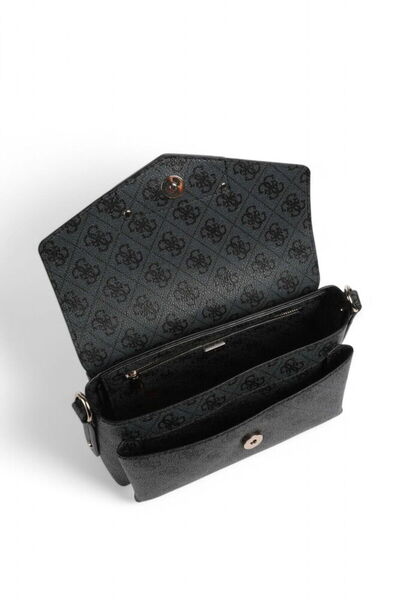 Guess Dámská taška přes rameno Eco Brenton Anthracite HWEBG839019