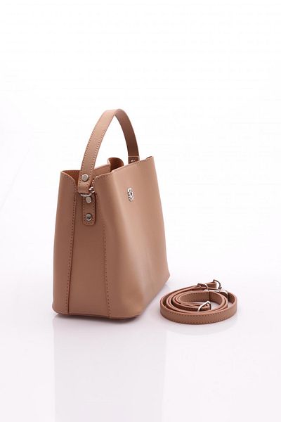 DGN Earth Colored Women's Bag - Back Pocket Detail 41653431