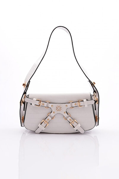 DGN Geantă de damă cu model alb - 11282328135102