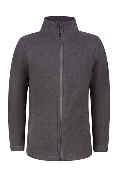 2AS Children's Fleece Sweatshirt - Thin Fleece - Crystal Zipper Anthracite