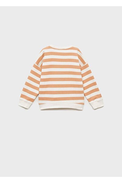 MANGO Baby Çizgi film karakterli pamuklu sweatshirt