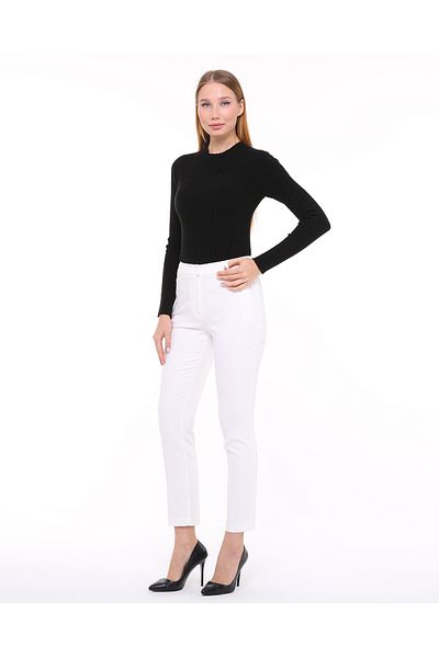 BERAY COLLECTİON Women's Pocket Zipper Pants