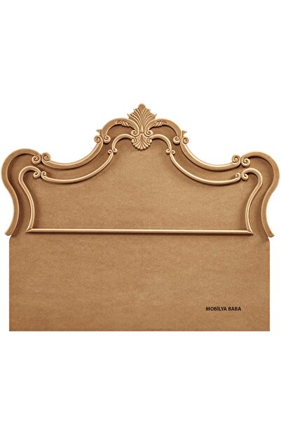 Mobilya Baba Besni Başlık Cilasız Ham Ahşap