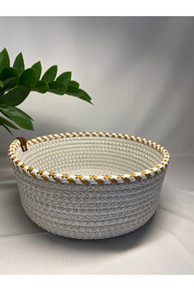 Fashion'Ss BuMu Ev Dekor Hasır sepet jüt bambu tres Halat hediyelik mutfak ba...