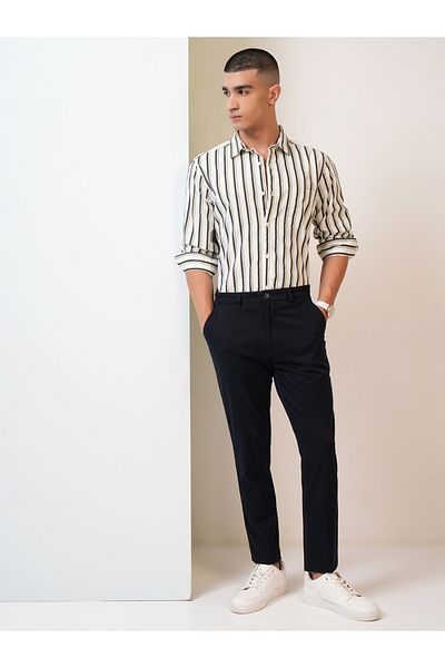 Highlander By Styli بنطلون تشينو بقصّة Slim Fit و ارتفاع متوسط