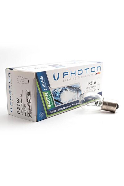 Photon P21w 12v 93 Tek Duy Düz Tırnak Standart Ampul 1 Adet