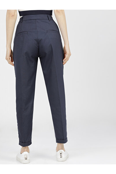 Tokyo Talkies By Styli High Rise Pleated Crop Trousers