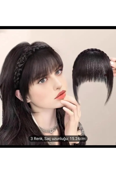 Handmade Kahkul saç tacli örgü tacli kahkul saç peruk kahkul postis citcit