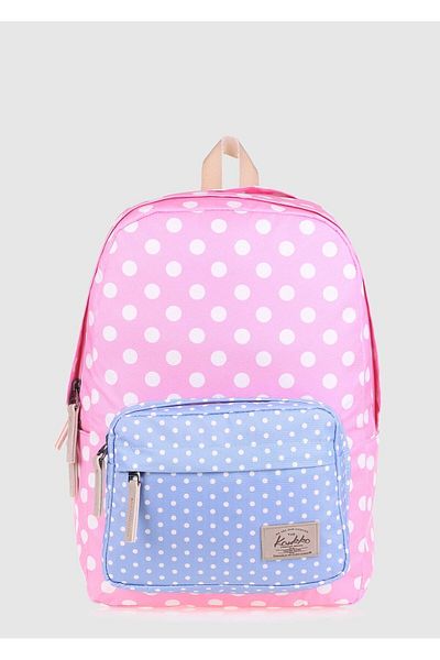 KAUKKO Σακίδιο πλάτης K1486 Model Pink Colorful