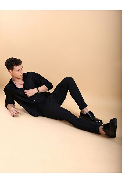 Highlander By Styli Mid-Rise Skinny Fit Stretchy Jeans