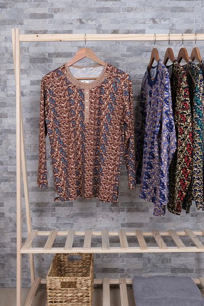 MUSTÜN Patterned Blouse