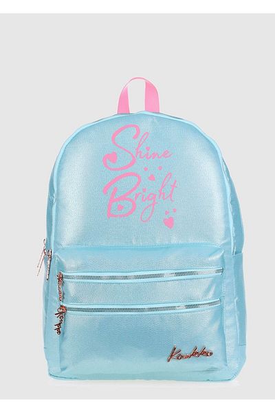 KAUKKO Turquoise K1565 Sparkle Turquoise Backpack