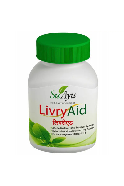 Su Ayu LivryAid 30 капсули 450mg Мастна черница Цироза на черния дроб