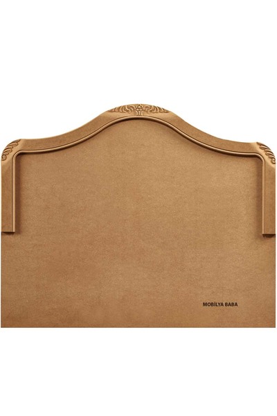 Mobilya Baba Tirebolu Oymalı Başlık Cilasız Ham Ahşap