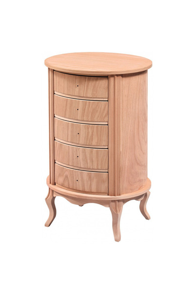 Mobilya Baba Aşkale Komodin Cilasız Ham Ahşap