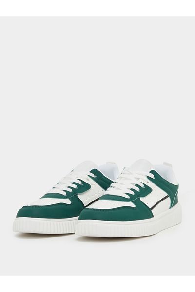 Styli Color Block Breathable Lace Up Sneakers