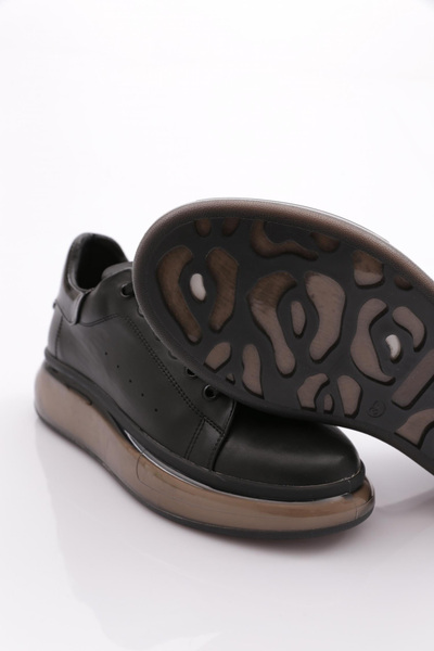 DGN Kadın Sneaker Ayakkabı Siyah Siyah Rugan 21373118