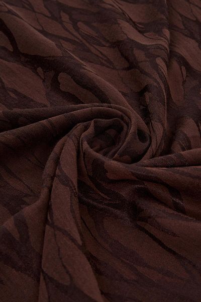 Valentino Orlandi Alia Shawl - 3 - Bitter Brown